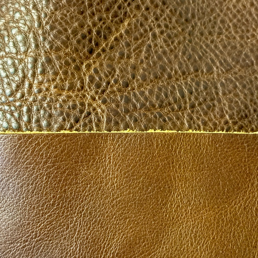 TWO-TEXTURED NUTMEG medium Classic tote - Portland Leather - EUC - Picture 7 of 7